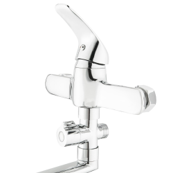 Ravak Mélangeur bain S-Line Pro sans set de douche 150 mm chrome SIKOBSLPRO272