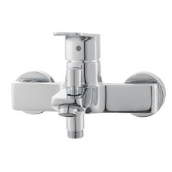 Optima Cube Way mitigeur de baignoire mural 150 mm à levier, chrome (CU222)  Optima Cube Way mitigeur de baignoire mural 150 mm à levier, chrome (CU222)