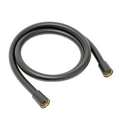  Flexible de douche SAT avec blocage anti-rotation noir mat SATHADICEFC