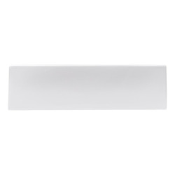Lave-mains suspendu 50x25 cm avec robinetterie à droite, blanc, Glacera Bigio (BG5025P)