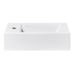  Vasque Glacera Bigio 50x25 cm trou mitigeur à gauche (BG5025L)