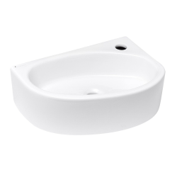 Glacera Vasque d&apos;angle Glacera Bigio 42x29,5 cm ouverture pour batterie à droite BG4229