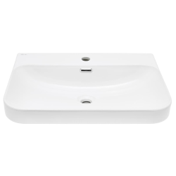  SAT Fusion 60,5x46 cm blanc brillant, (SATFUS6046)