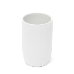 Optima Pot pour brosse WC, blanc (SATDEVO27BI)