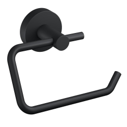 Tesa  Moon Porte-papier toilette de  style industriel en métal, noir mat (40560-00000-00)