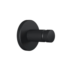 Moon crocher de salle de bain en métal, fixation sans vis, noir (40563-00000-00)