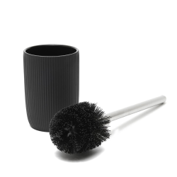  Evolution Brosse WC en céramique, noir (SATDEVO37CE)