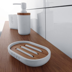  Kora gobelets à brosse à dents moderne, Blanc (KO2405705)