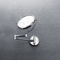 Miroir cosmétique Nimco chrome ZR8992B26