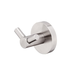 Unix Crochet double en acier inoxydable, chrome bossé (UNM1305310)