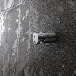 Unix Crochet de salle de bains en acier inoxydable, chrome (UNM13054S10)