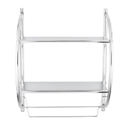 Etagère multiple avec plateau chromé POLOBLOUK2