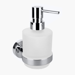 BEMETA Omega Distributeur de savon mural, fixation sans vis,  chrome (104109102)