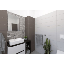  Distributeur de savon en acier inoxydable, chrome (DM500NRZ)