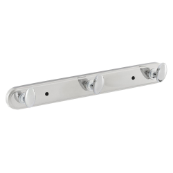Optima Crochet de salle de bains multiple en acier inoxydable, chrome (TROJHACEKNRZ)