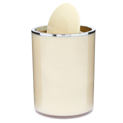  Poubelle à poser 5 l, beige (KOSPLASTBE)