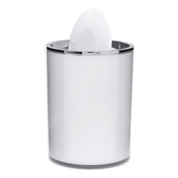  Poubelle à poser 5 l, blanc mat (KOSPLASTBI)
