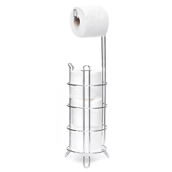 Nimco Multi Porte-papier hygiénique avec plateau chromé (STOJDRZTOAL)