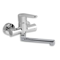 Novaservis Mélangeur évier Novaservis Titania Fresh avec bras articulé 100 mm chrome 96077,0