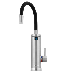 Novaservis Mitigeur d&apos;évier sur pied avec chauffe-eau électrique, acier inoxydable (OB500)