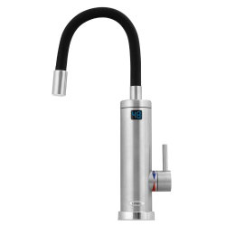 Novaservis Mitigeur d&apos;évier sur pied avec chauffe-eau électrique, acier inoxydable (OB500)