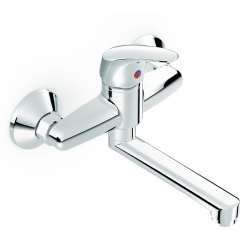 Jika Talas mitigeur de lavabo avec bras pivotant 150 mm chrome H3111N70042201