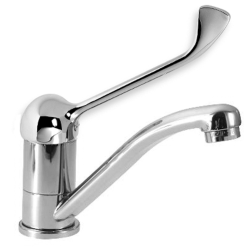 Novaservis Mélangeur évier Novaservis Metalia 55 avec bras articulé chrome 55096L.0