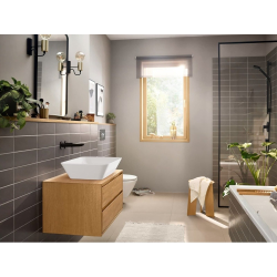  Hansgrohe Rebris E mitigeur de lavabo sans corps noir mat 72568670