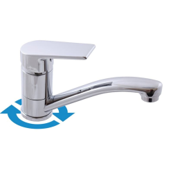 Hansgrohe Mélangeur lavabo RAV SLEZÁK Colorado avec bras pivotant chromé CO115.5