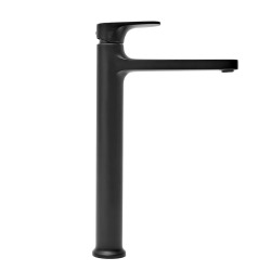 Mélangeur lavabo haut SAT Dark sans bec noir SATBSDA285PC
