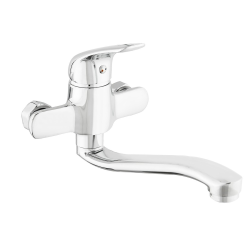 Siko S-Line Pro 100 mitigeur de lavabo mural 100 mm, chrome (SIKOBSLPRO26110)