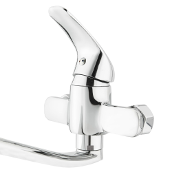 Siko S-Line Pro 100 mitigeur de lavabo mural 100 mm, chrome (SIKOBSLPRO26110)