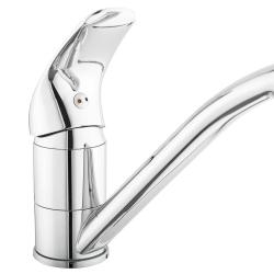 Ideal Standard S-Line Mélangeur d&apos;évier pour bec court chrome SIKOBSLPRO287
