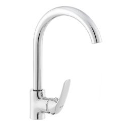 Siko S-Line Pro mitigeur d&apos;évier avec bras pivotant, chrome (SIKOBSLPRO280)