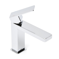 Vision mitigeur lavabo à levier sur pied, sans vidage, chrome brillant (SATBSVI271)  Vision mitigeur lavabo à levier sur pied, sans vidage, chrome brillant (SATBSVI271)