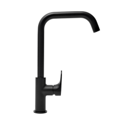  Mitigeur d&apos;évier Swiss Aqua Technologies Dark avec bras pivotant noir SATBSDA280LC