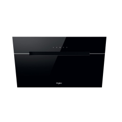 Whirlpool Hotte murale, classe énergétique A, 59,8x32,6x36 cm, coloris noir  (WHVP62FLTSK)