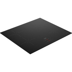 Plaque à induction 4 foyers, fonction PowerBoost, minuterie, sécurité enfant, arrêt automatique, noire (HII64400SMT)