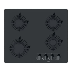 Mora plaque de cuisson au gaz noir (VDP645GB3)