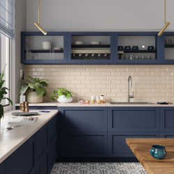 Ceramia Timeless 68x45x21 cm évier encastrable inox 304 + mitigeur inox avec douchette extractible, gun metal brossé (TMLKST-6845BGM-M2)