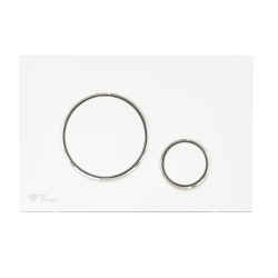 Pack WC bâti ECO 2L Swiss Aqua Technologies + WC suspendu Swiss Aqua Technologies + plaque blanc / chrome (STESTBRWR03-FR)