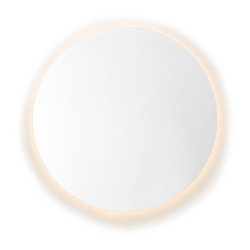 Miroir rond diamètre 80cm, LED, IP44