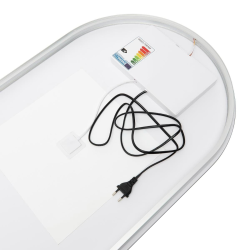  Miroir salle de bain LED 40x80 cm anti-buée avec capteur tactile – Project (ZPROV8040LED)