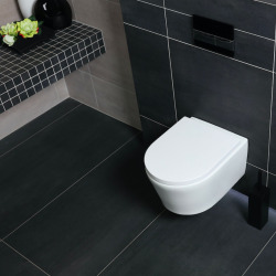 Pack WC bâti ECO 2L Swiss Aqua Technologies + cuvette suspendu Swiss Aqua Technologies + plaque blanche (STESTBRWR04-FR)