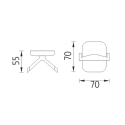  Simona Crochet double, chrome (SI725326)