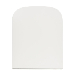 B-Way abattant WC amovible SoftClose, charnières en acier, blanc (SAT2168P)