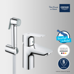 Start Edge mitigeur monocommande lavabo 1/2″, taille S + douchette extractible, chrome (G23773001)  Start Edge mitigeur monocommande lavabo 1/2″, taille S + douchette extractible, chrome (G23773001)