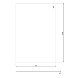 Pack Douche Complet – Paroi Walk-In 140x200 Chrome + Colonne Grohe Vitalio 2 Jets + Receveur Marbre Coulé Blanc 140x90 (SAT140C8