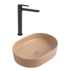 PixL 50x36,5x13,5 cm vasque à poser + Swiss Aqua Technologies Mood mitigeur lavabo XL + Ceramia PixL bonde (CEPX50MOMSAT285C) PixL 50x36,5x13,5 cm vasque à poser + Swiss Aqua Technologies Mood mitigeur lavabo XL + Ceramia PixL bonde (CEPX50MOMSAT285C)