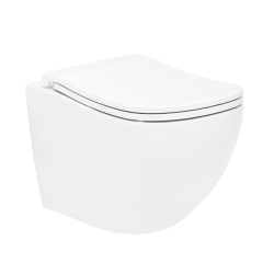 Ergo WC suspendu sans bride avec abattant SoftClose (SATERG1)